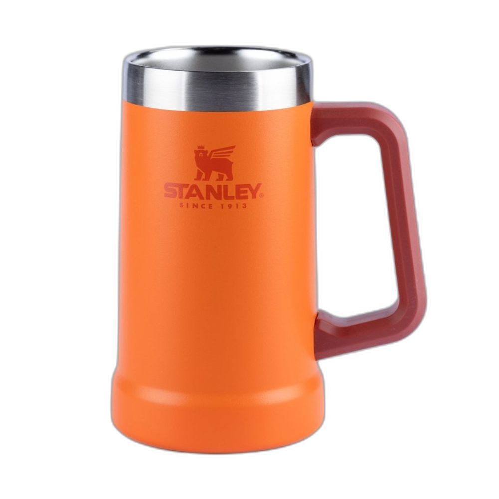 Caneca T Rmica De Cerveja Stanley Signal Orange Ml Oferta Na Mao