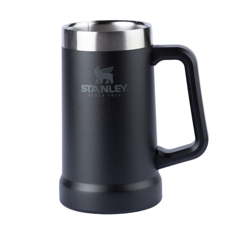 Caneca Térmica de Cerveja Stanley Matte Black | 709ML