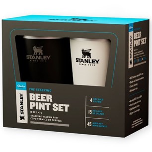 Copo térmico Stanley Porta Cerveja 2 Função em 1 420ml Com Isolador De  Palha Térmico Porta-Lata Resfriador Copo De Cerveja