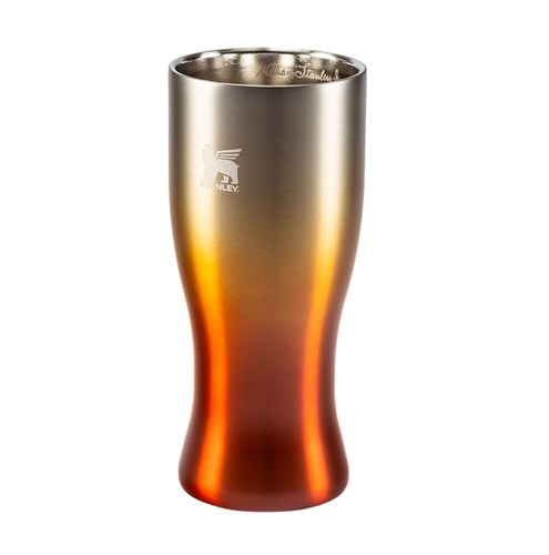 Copo Térmico Happy Hour Pilsner em Aço Inox 444ml Stanley Prata